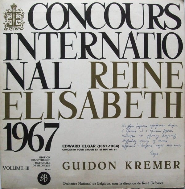 Concours International Reine Elisabeth 1967, Volume III