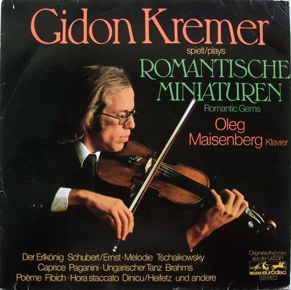 Gidon Kremer, Oleg Maisenberg ‎– Romantische Miniaturen (Romantic Gems)