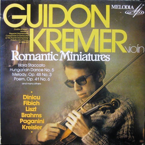 Gidon Kremer ‎– Romantic Miniatures