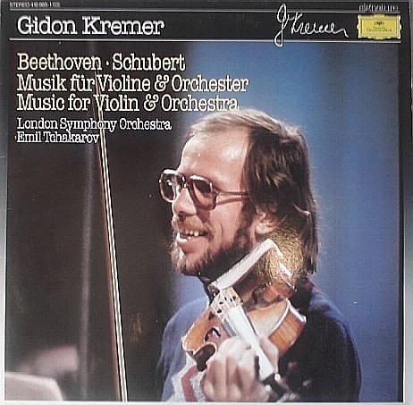 Gidon Kremer - Beethoven, Schubert ‎– Music For Violin & Orchestra