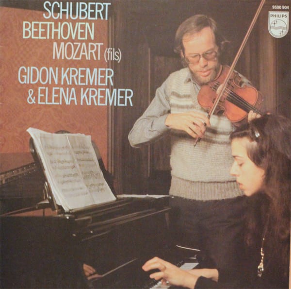 Gidon Kremer & Elena Kremer ‎– Schubert, Beethoven, Mozart