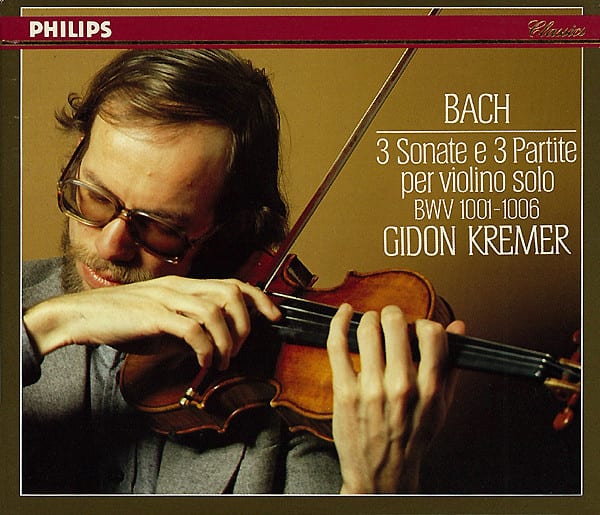 Bach / Gidon Kremer ‎– 3 Sonate E 3 Partite Per Violino Solo BWV 1001-1006