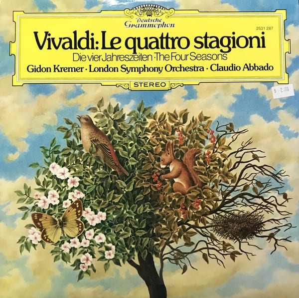 Vivaldi - Le Quattro Stagioni - Gidon Kremer, London Symphony Orchestra, Claudio Abbado