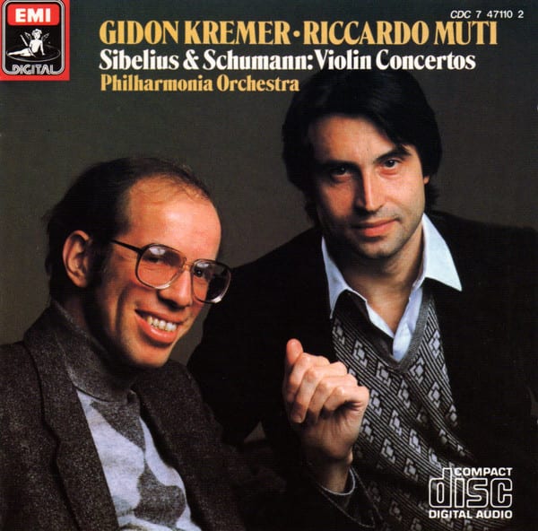 Gidon Kremer, Riccardo Muti, Philharmonia Orchestra / Sibelius & Schumann ‎– Violin Concertos