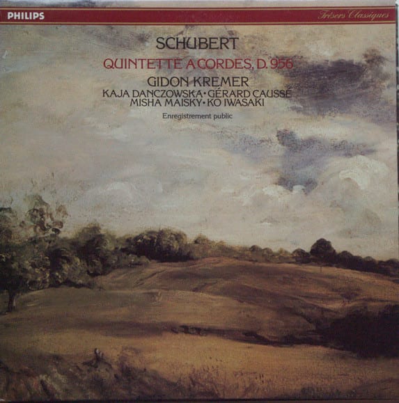 Gidon Kremer, Kaja Danczowska, Gerard Causse, Misha Maisky, Ko Iwasaki ‎– Quintet A Cordes En Ut Majeur D.956