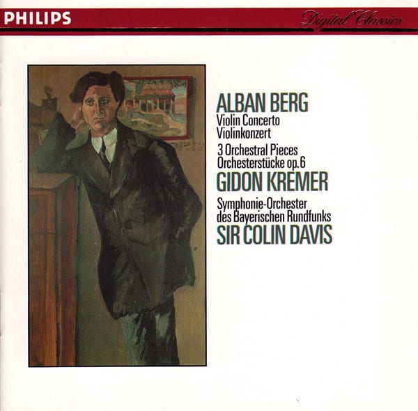 Alban Berg - Gidon Kremer, Symphonie-Orchester Des Bayerischen Rundfunks, Sir Colin Davis ‎– Violin Concerto / 3 Orchestral Pieces