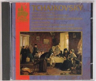 Pyotr Ilyich Tchaikovsky, Emil Gilels, Dimitrij Kitaenko, Gidon Kremer, Evgeny Mravinsky, Leningrad Philharmonic Orchestra ‎– Tchaïkovsky piano concerto No1 & violon concerto