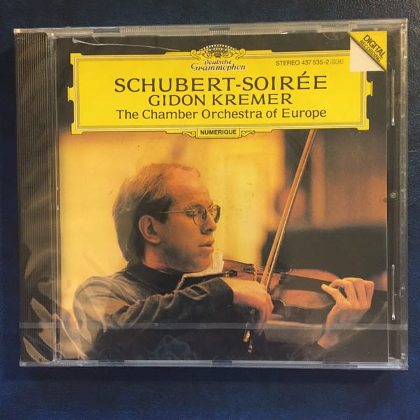 Gidon Kremer, The Chamber Orchestra Of Europe, Schubert ‎– Schubert-Soirée