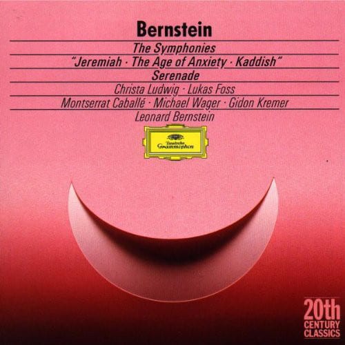 Bernstein - Israel Philharmonic Orchestra, Christa Ludwig, Lukas Foss, Montserrat Caballé, Michael Wager, Gidon Kremer ‎– The Symphonies 