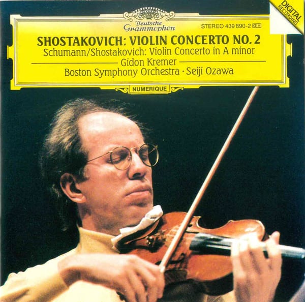 Shostakovich, Schumann - Gidon Kremer, Boston Symphony Orchestra, Seiji Ozawa ‎– Shostakovich Violin Concerto No. 2