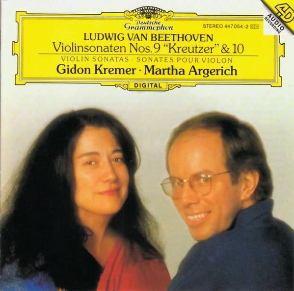 Ludwig van Beethoven, Gidon Kremer, Martha Argerich ‎– Violin Sonaten Nos. 9 