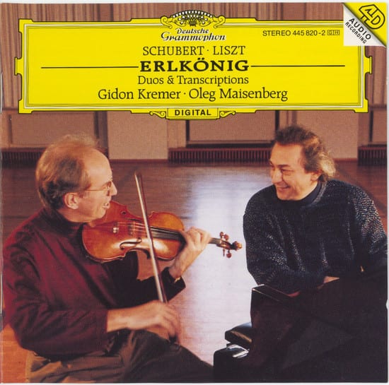 Schubert, Liszt – Gidon Kremer, Oleg Maisenberg ‎– Erlkönig – Duos & Transcriptions