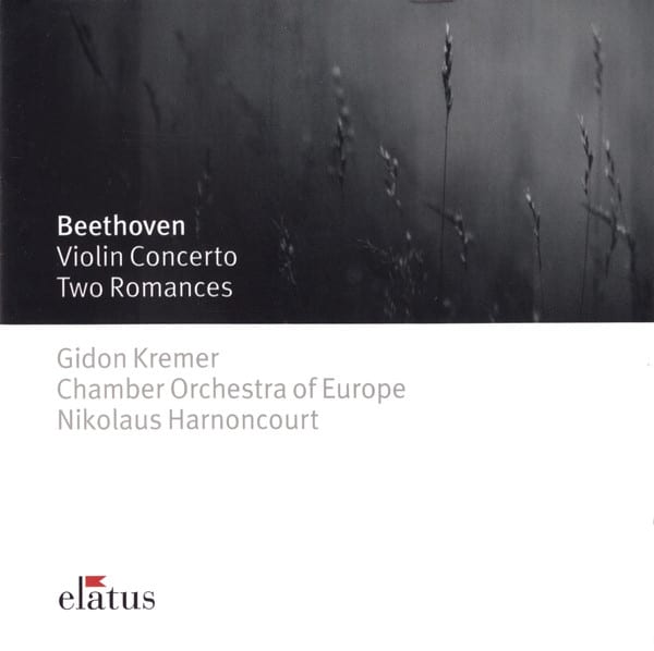 Beethoven, Gidon Kremer, Chamber Orchestra Of Europe, Nikolaus Harnoncourt ‎– Violin Concerto / Two Romances
