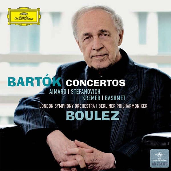 Bartók / Boulez / Aimard / Stefanovich / Kremer / Bashmet / London Philharmonic Orchestra / Berliner Philharmoniker ‎– Concertos